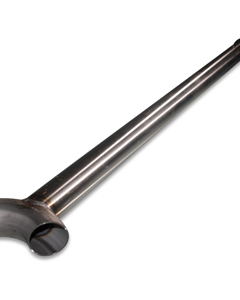 Drop pipe SST 54mm cpl with 63 pvc reducer